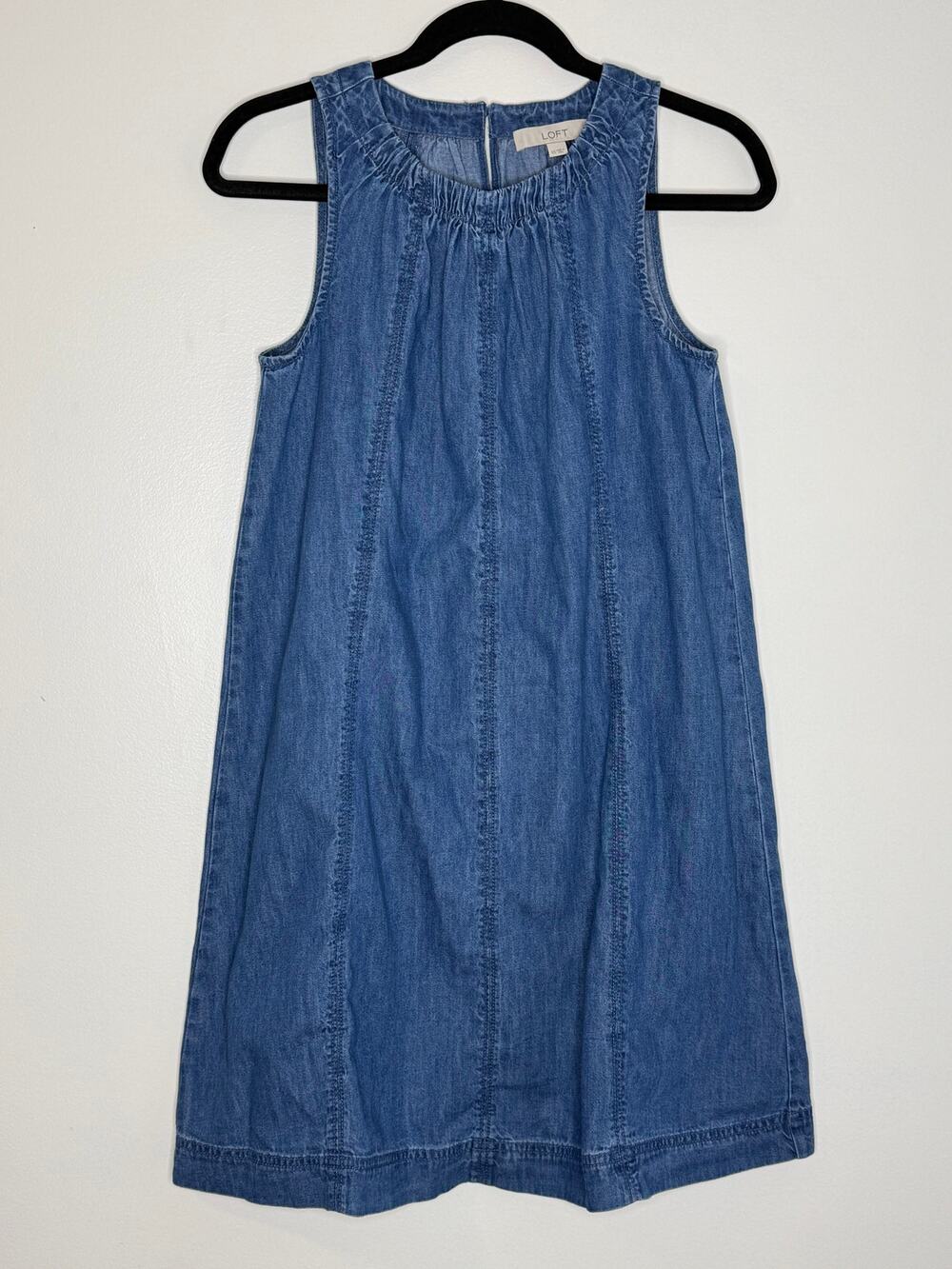 LOFT Chambray Mini Dress